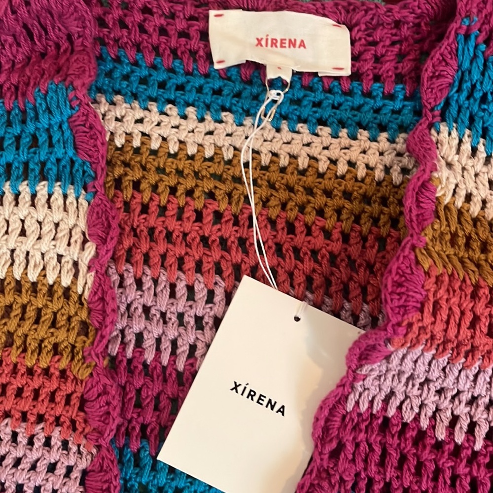 XiRENA Dreamstate Cardigan Boho crochet knit S Sold Out Online ❤️🩷💙💚🩵 - Picture 6 of 14